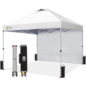 Crown Shades 10x10 Canopy with Sidewall